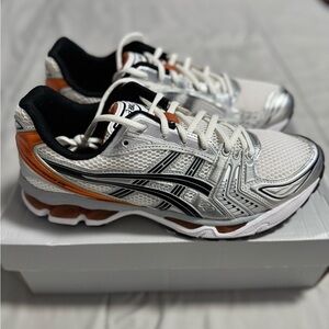 Asics Gel-Kayano 14 White Piquant Orange